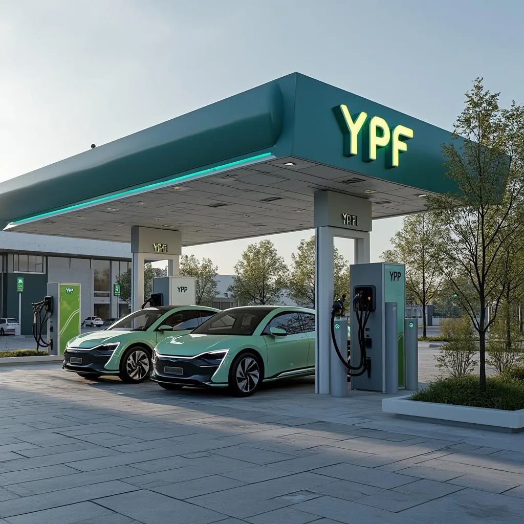 Punto de carga eléctrica YPF