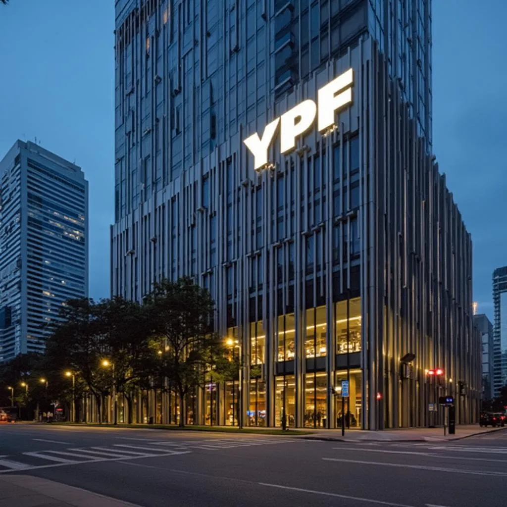 Sede central de YPF en Buenos Aires
